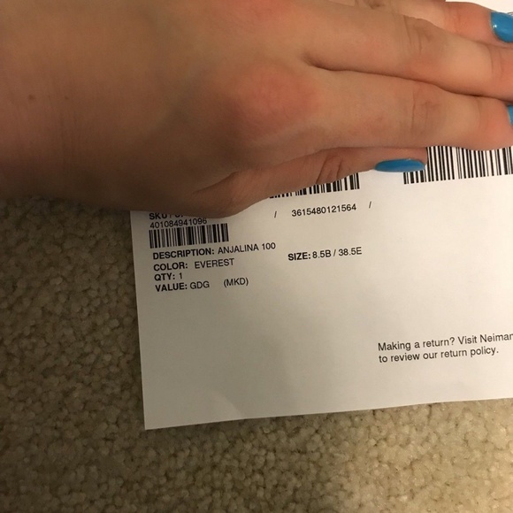 NWB! Christian Louboutin Anjalina 100 Size 8.5 - Picture 8 of 8